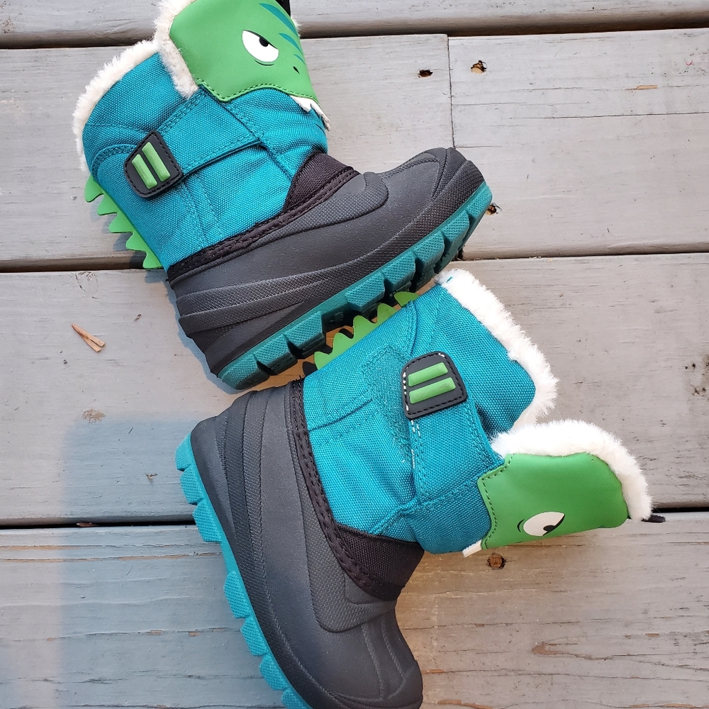 Cat & Jack Toddler Boys Snow Boots - Size 6